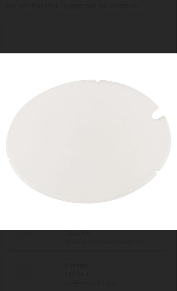 Lampa wisiąca Artemide Nur Mini LED A246300
