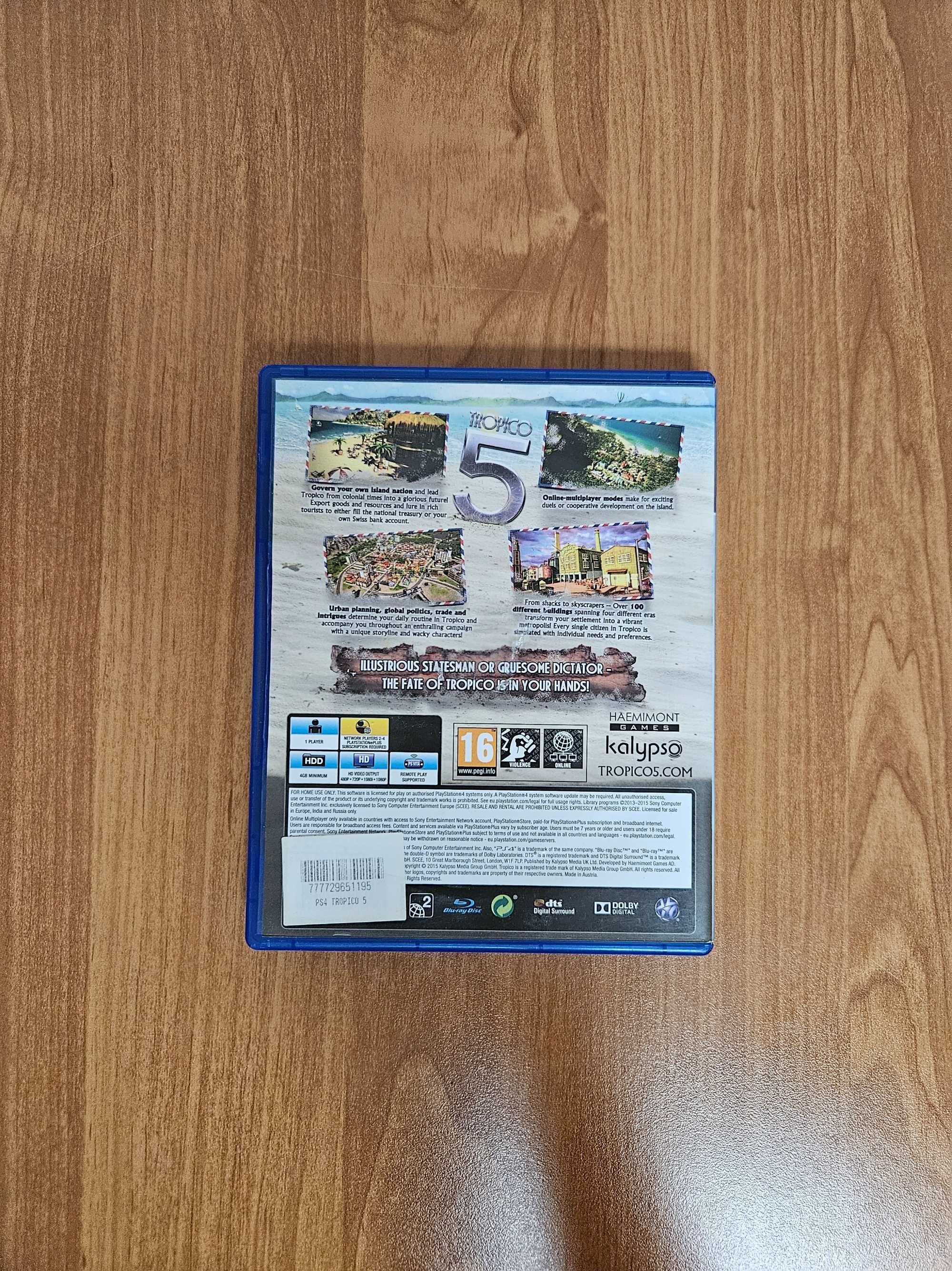 TROPICO 5 limited special edition gra PS4