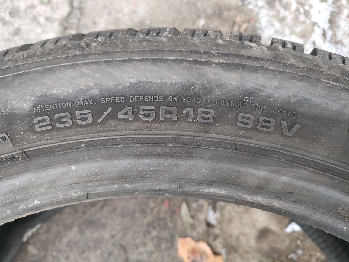 235/45r18 Dunlop winter sport 5 98v pojedynka