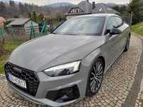 Audi A5 Szary Quantum, Matrix, Pełny S line Panorama