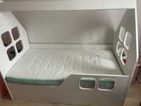 Cama casa criança branca