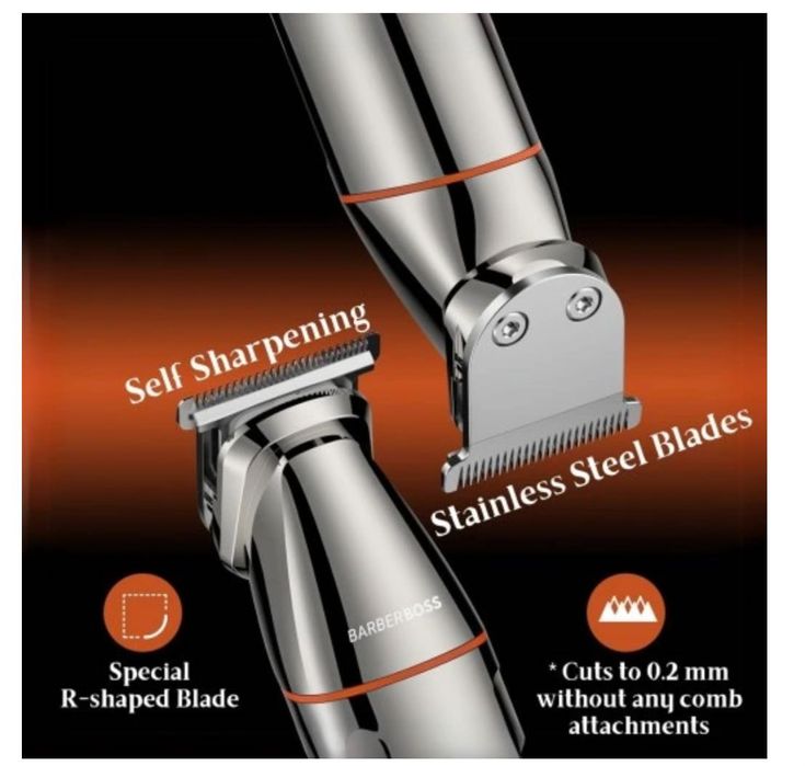 BarberBoss QR-6010 maszynka trymer do strzyżenia włosów i brody