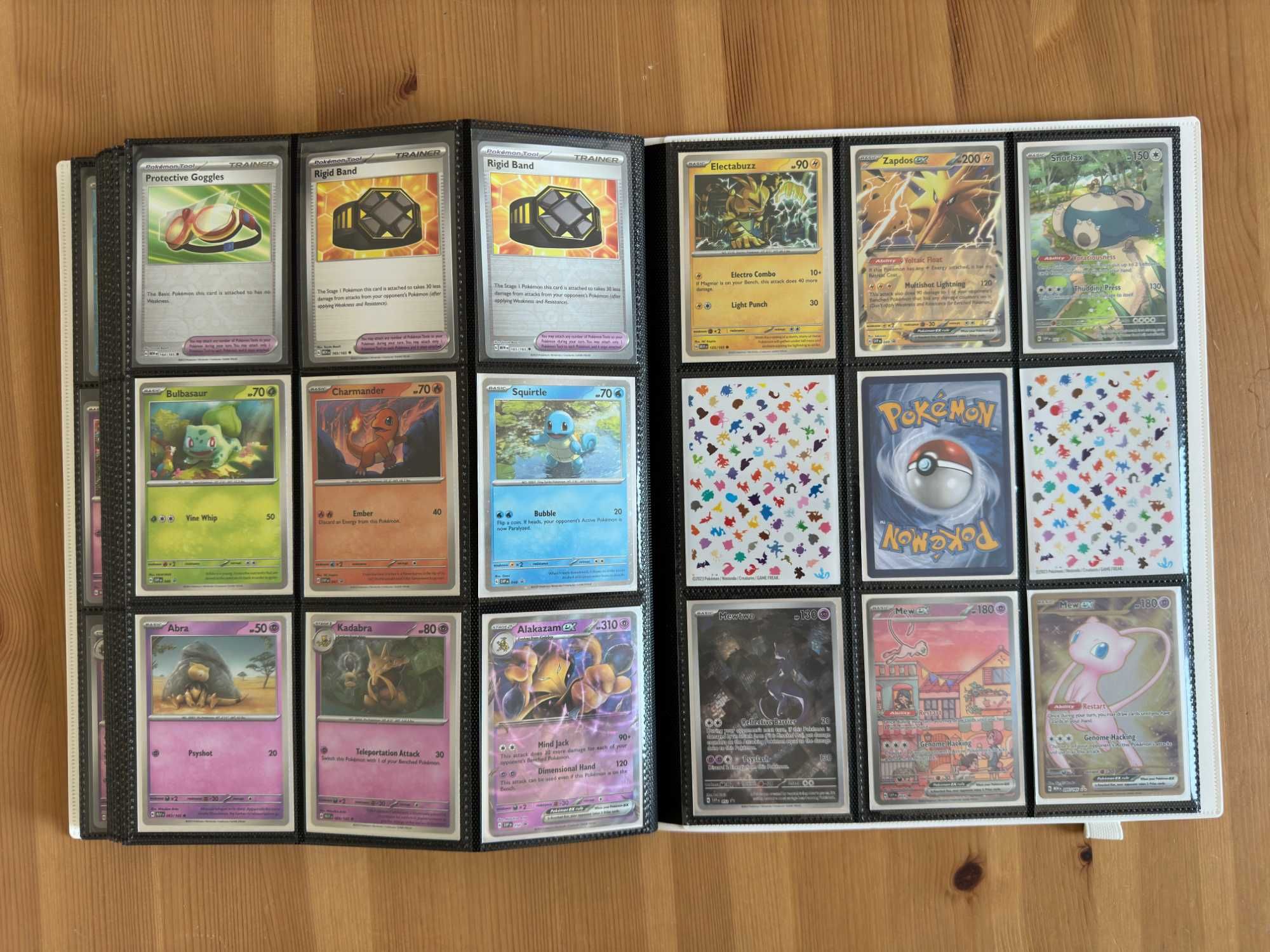 Pokemon 151 MEW base set album