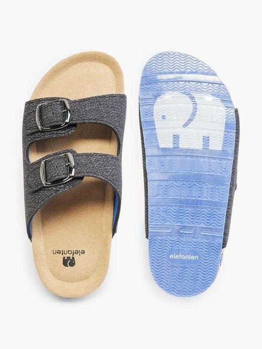 Ортопедичні шльопанці шльопки на корковій підошві від elephanten