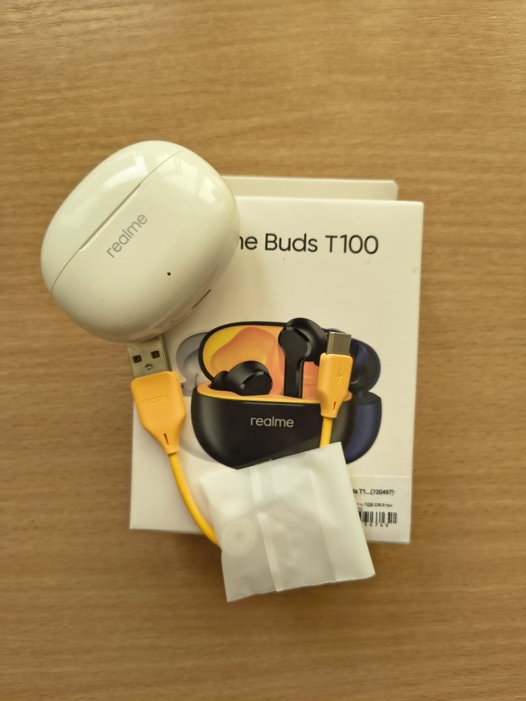 TWS наушники Realme buds T100