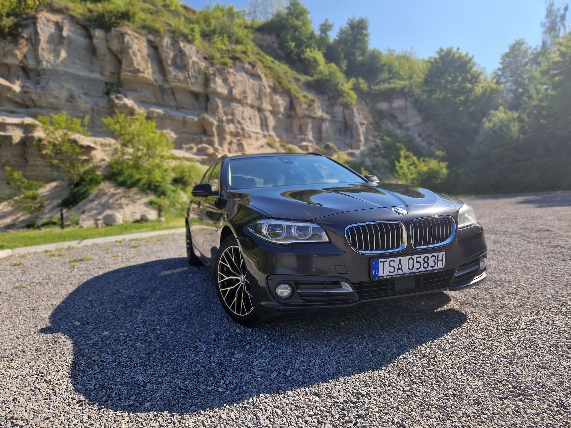 BMW serii 5 f11 x-drive z rocznika 2016 BOGATA WERSJA