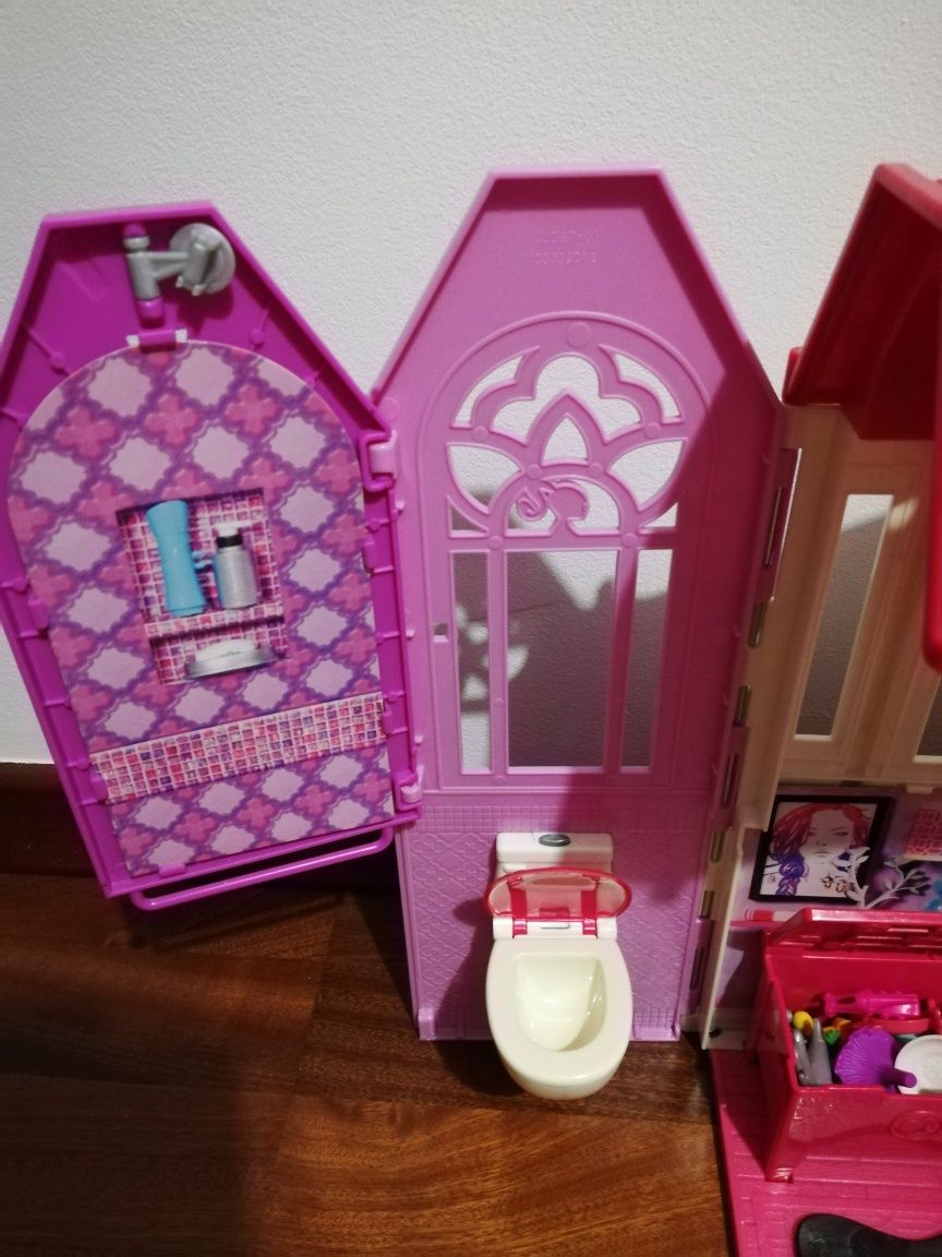 Barbie nowoczesny domek z dźwiękami