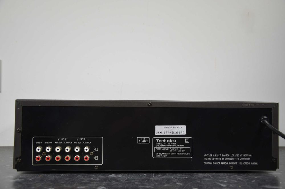 TECHNICS SH-8066 Korektor graficzny TOP JAPAN oryginał okazja!