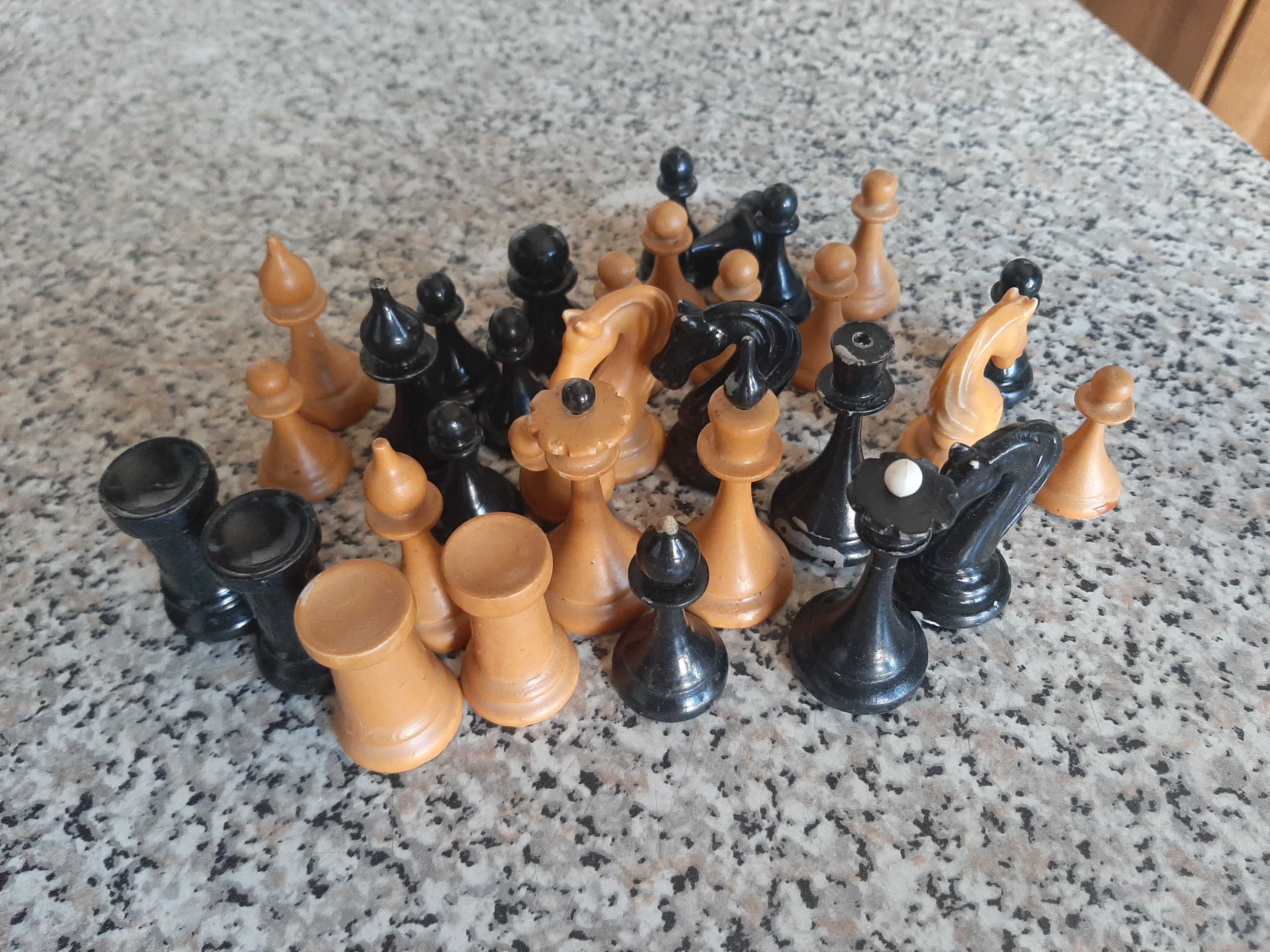 Советские бакелитовые шахматы