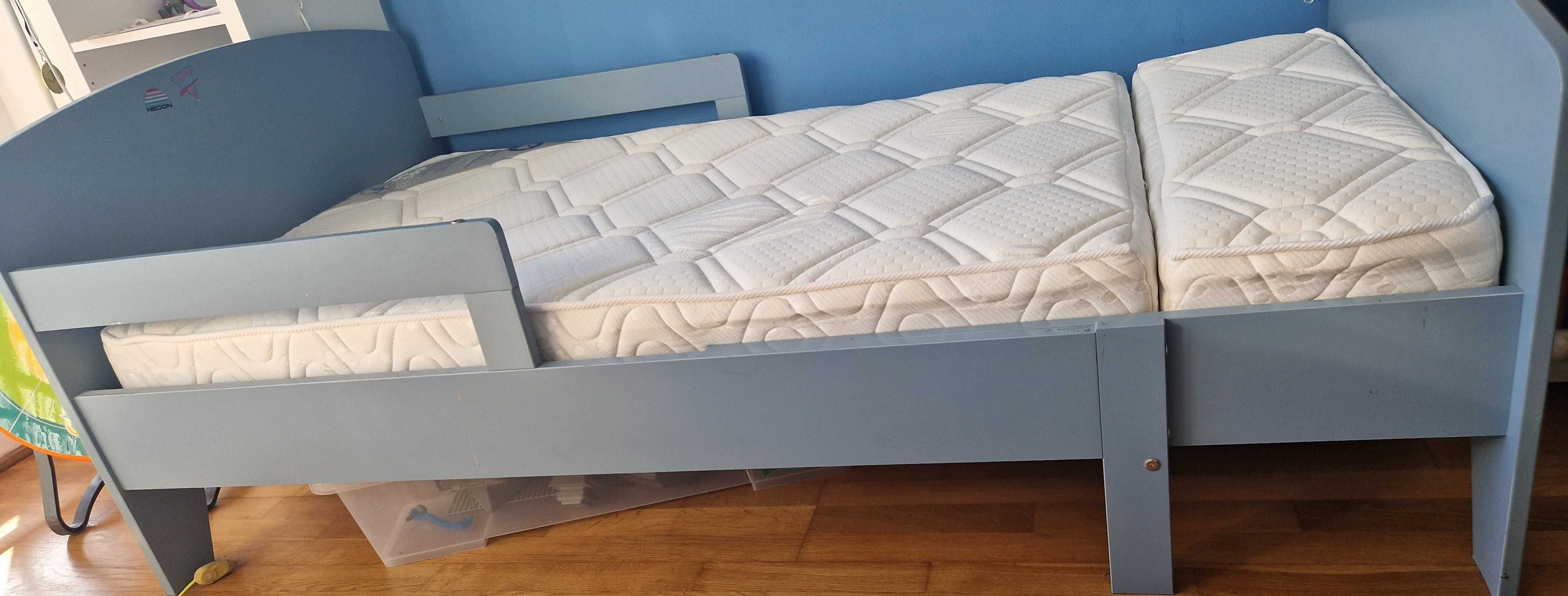 Cama extensível criança 90x141 / 170 / 200cm