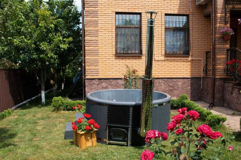 Balia Ogrodowa Bania Jacuzzi SPA Hot Tub Ruska Bania
