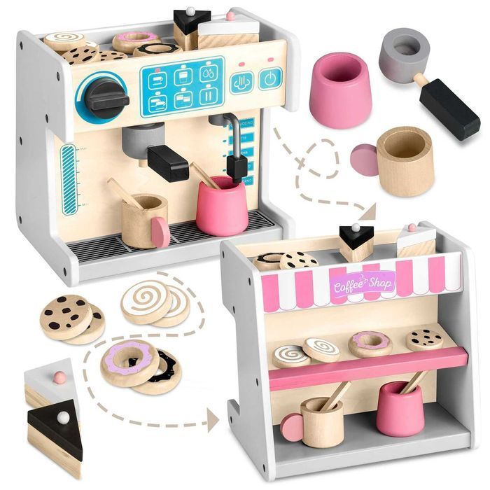 cukiernia z ekspresem do kawy ricokids 785101 biała