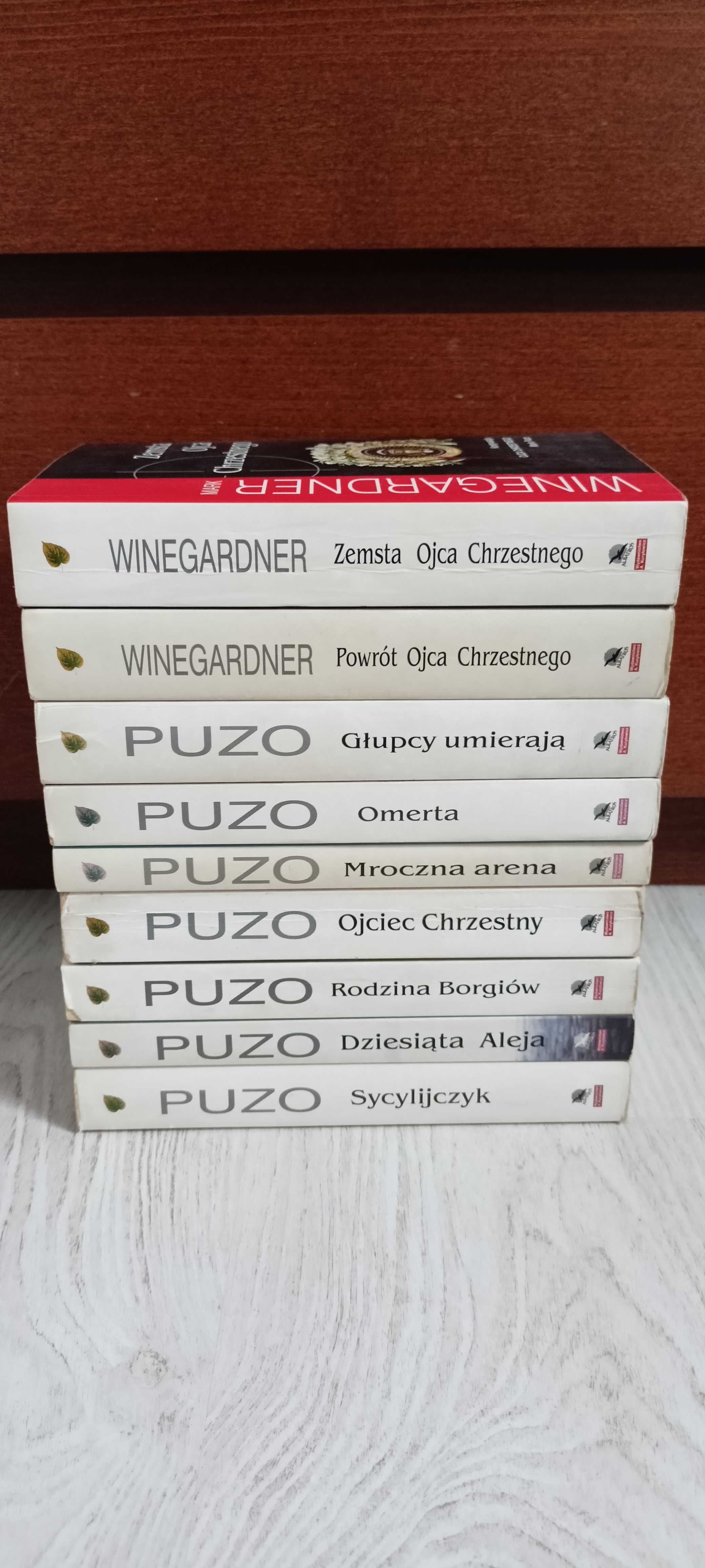 Puzo Ojciec Chrzestny Winegardner Zemsta Ojca Chrzestnego Powrót Omert