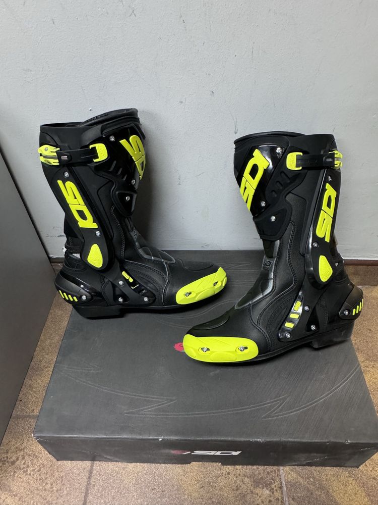 Butu motocyklowe Sidi ST 42 fluo NOWE KONPELT