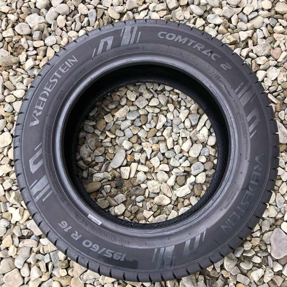 Шини 195/60 r16c Vredestein Літо 2шт 2019р (660)