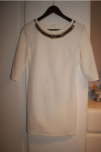 Sukienka biała r. 36
