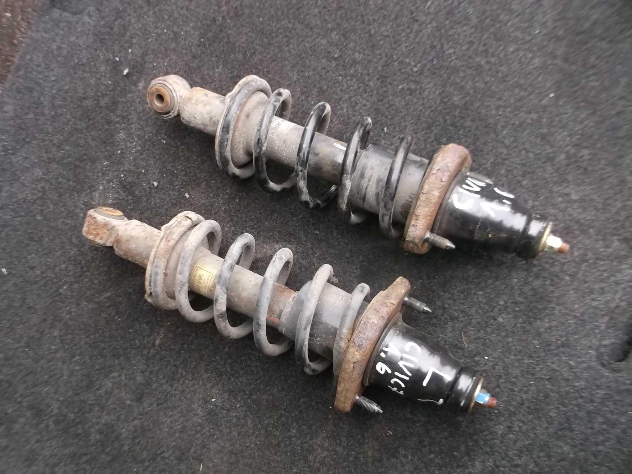 honda CIVIC 7 1.6 16v 02r mcpherson amortyzator sprężyna tył 5d