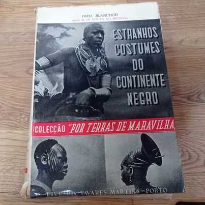 vendo livro Estranhos costumes do continente negro