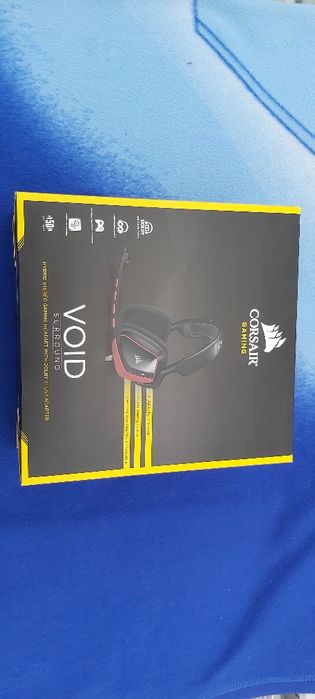 Nowe słuchawki Corsair Void Surround gaming przewodowe mikrofon