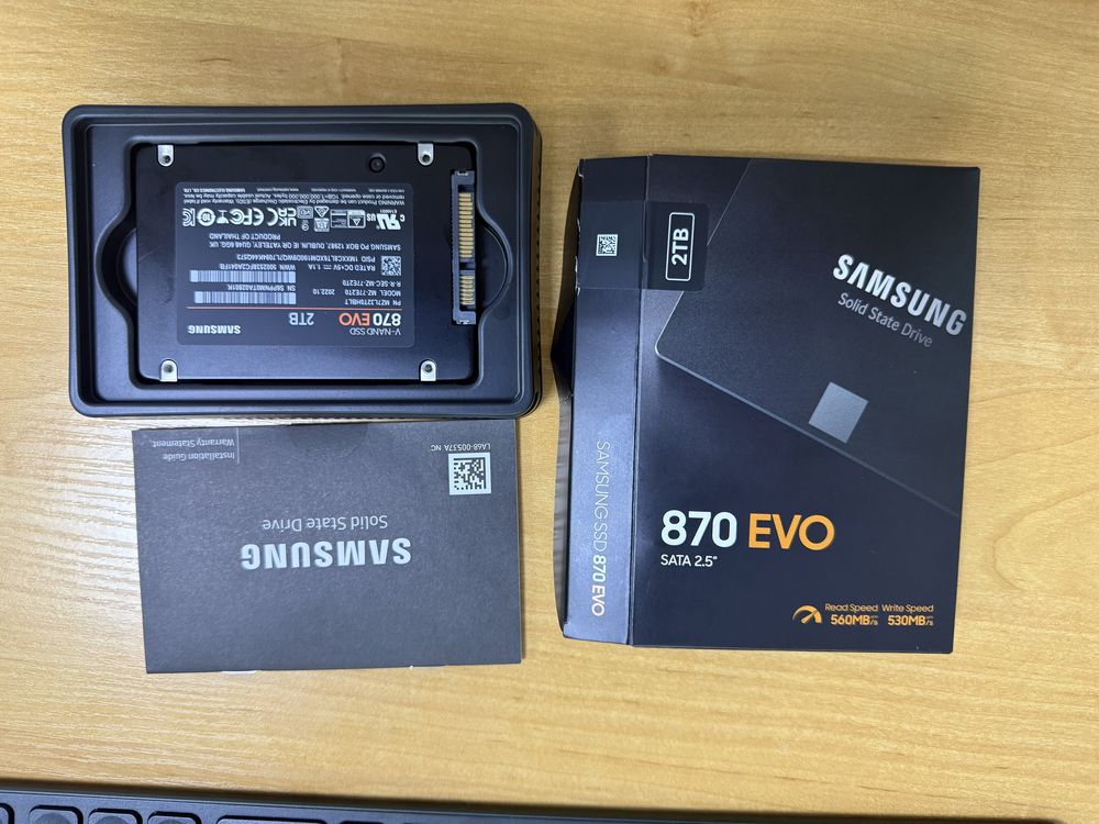 Samsung SSD 870 EVO sata2.5” 2TB