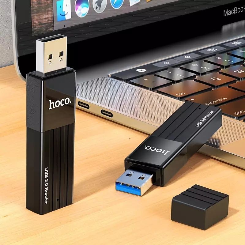 Hoco Кардридер USB 3.0 - SD, TF Card Reader