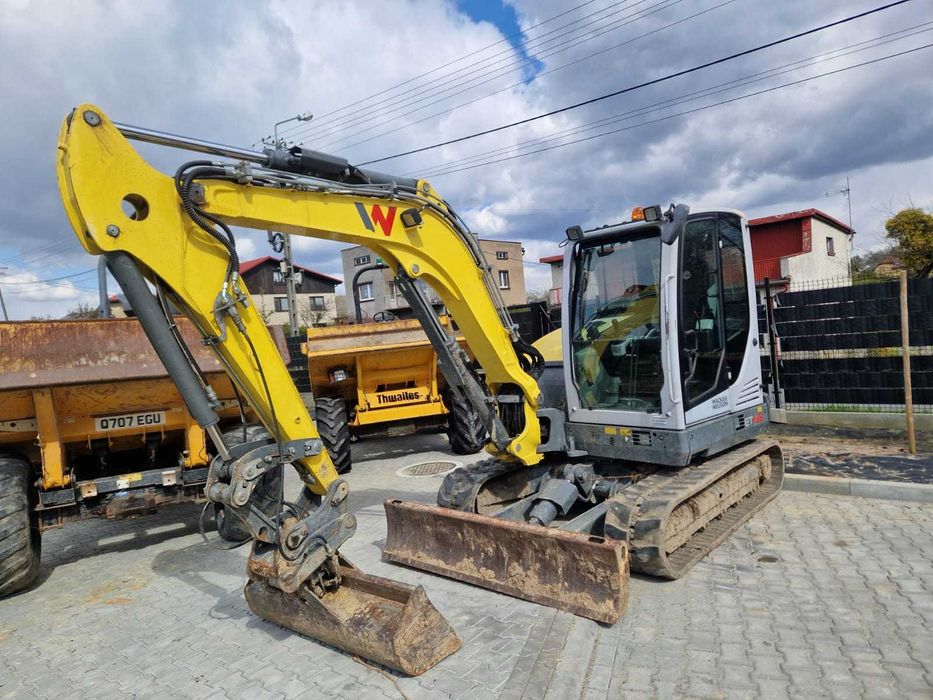 Wynajem / wypożyczalnia Minikoparka Takeuchi 1,8t Kubota 1,6t WN 0,8t
