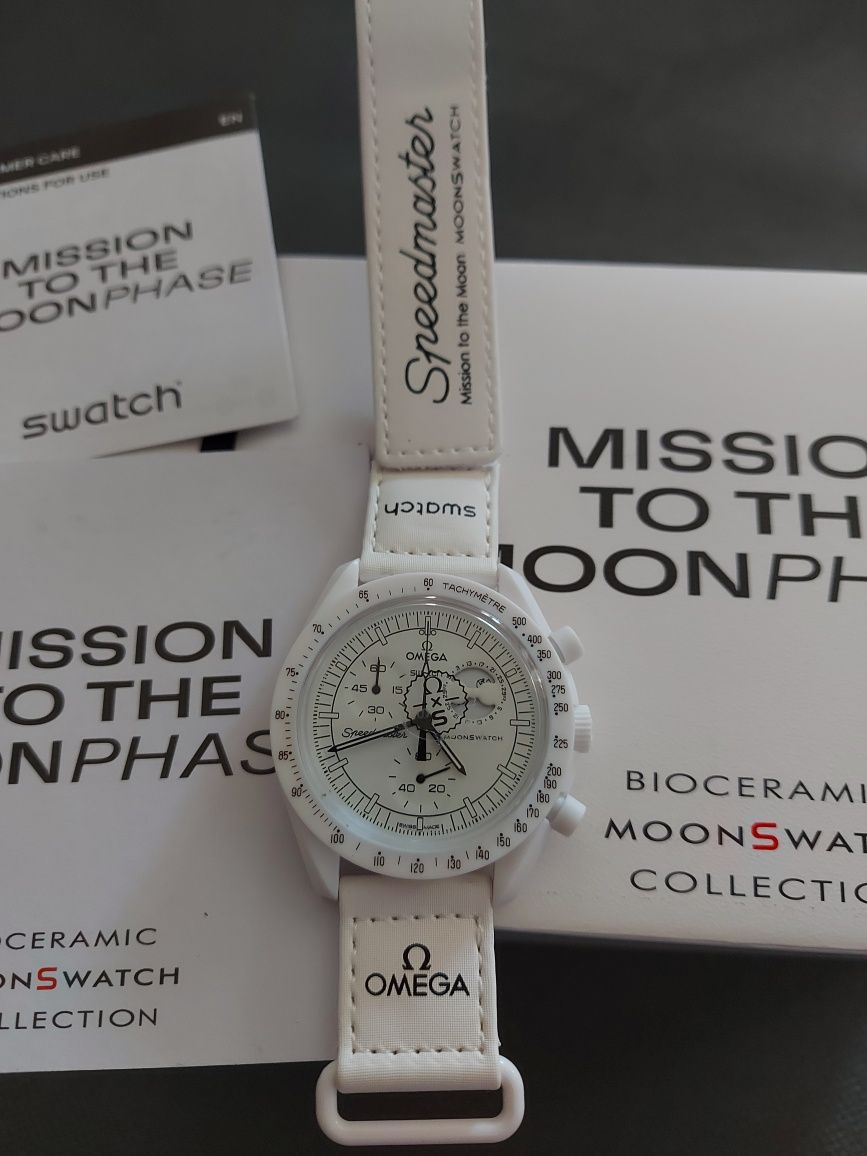 Swatch omega moonphase