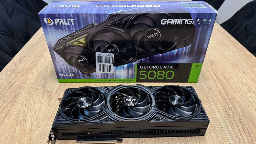 NOWA Karta graficzna Karta graficzna Palit GeForce RTX 5080 GamingPro