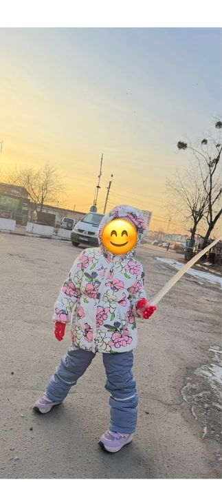 Зимовий костюм на дівчинку