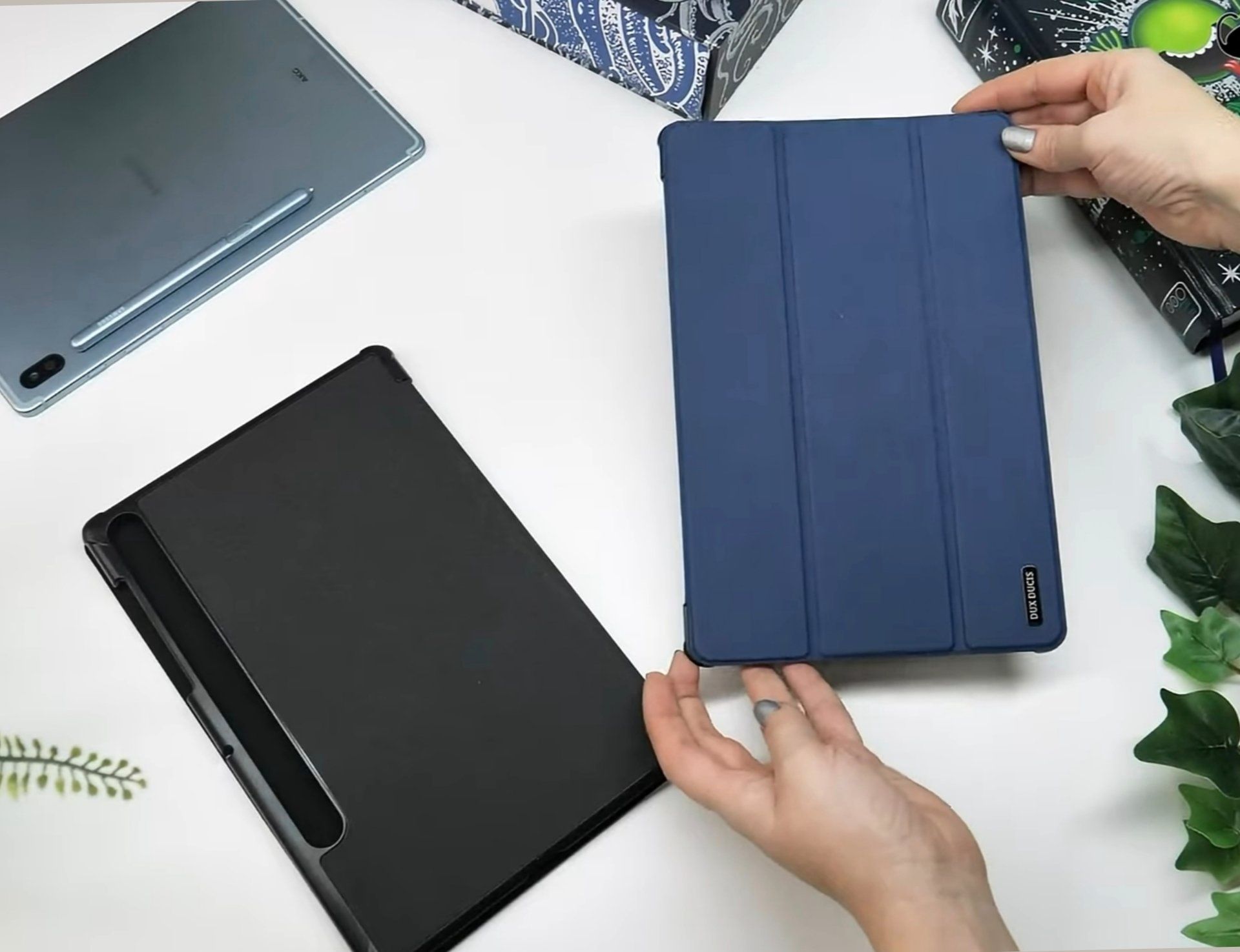 Чехол книжка на Samsung Tab A9 S6 Lite  Чохол книжка для стілусу відді