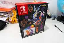 Nintendo Switch OLED Edição Pokémon Scarlet & Violet + Bolsa Tomtoc
