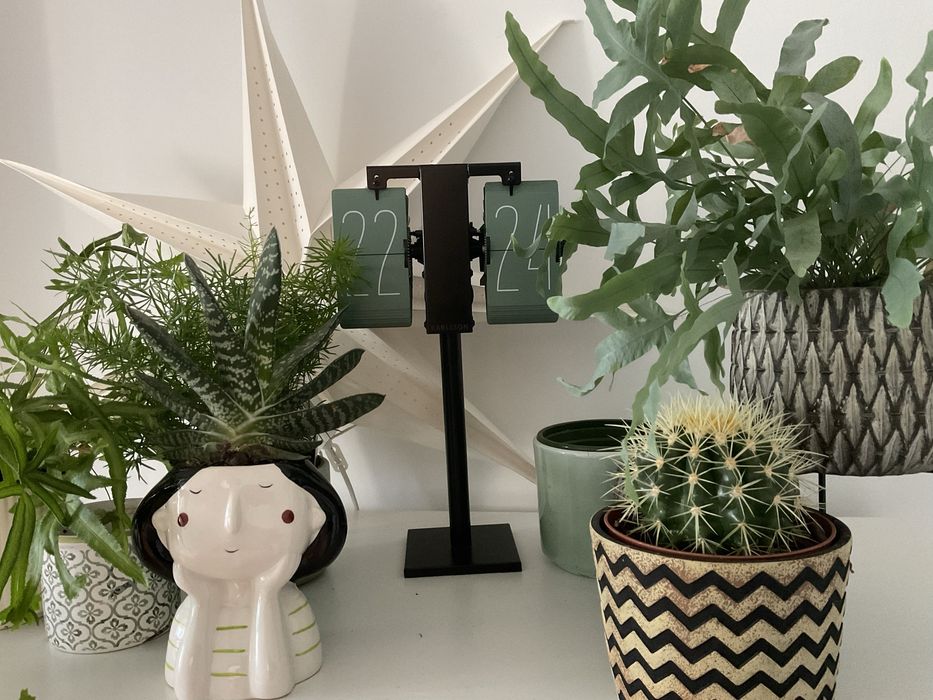 Zegar klapkowy karlsson jak nowy