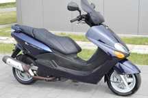 Yamaha YP 125 Majesty oryginalny stan, 1 ręka, dok. na km, z DE, kat.B