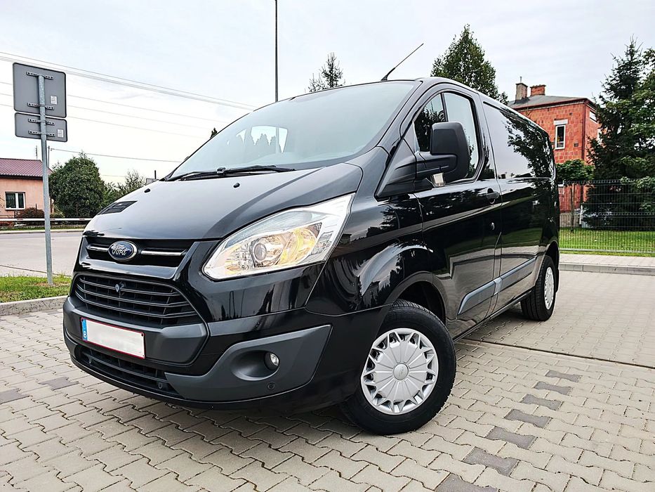 Ford TRANSIT CUSTOM  Klima, relingi, świeżo sprowadzony OPŁACONY Faktura !!!