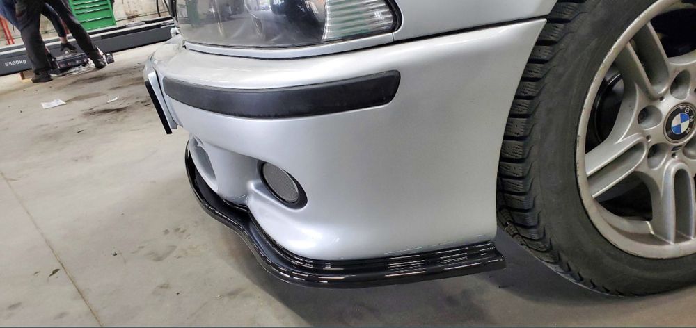Губа сплитер BMW E39 M бампер бмв е39 м ABS черный глянец
