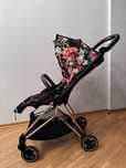 Прогулянкова коляска Cybex Mios Spring Blossom, шасі Rose Gold