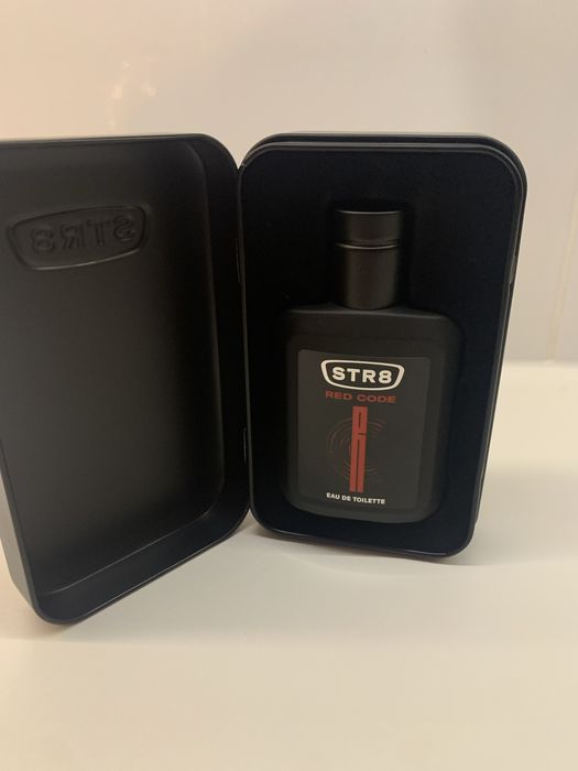 Perfumy STR8 Red code 50ml plus metalowe etui