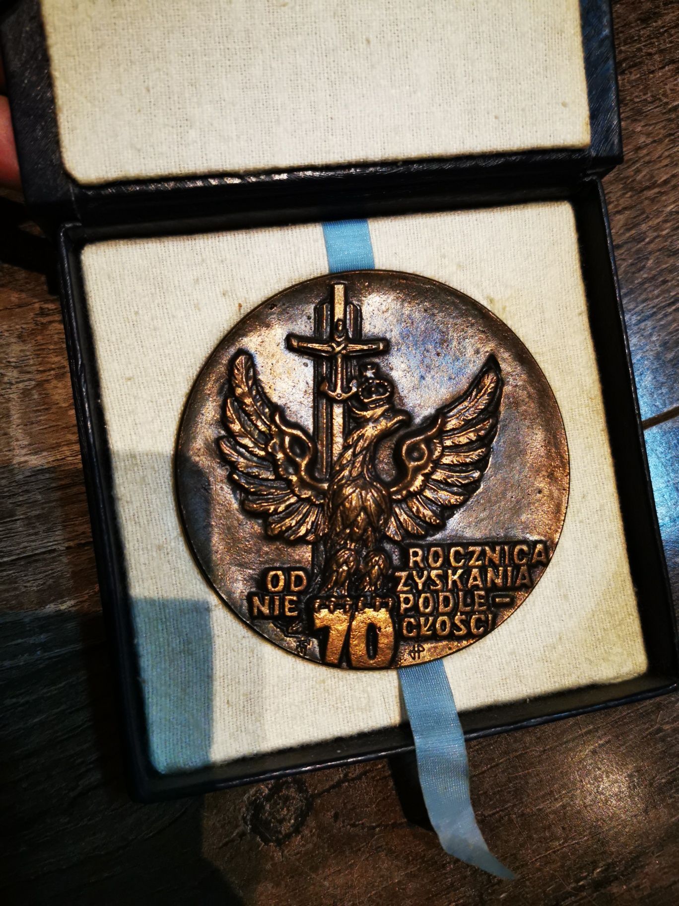 Medal 70 rocznica odzyskania niepodległości