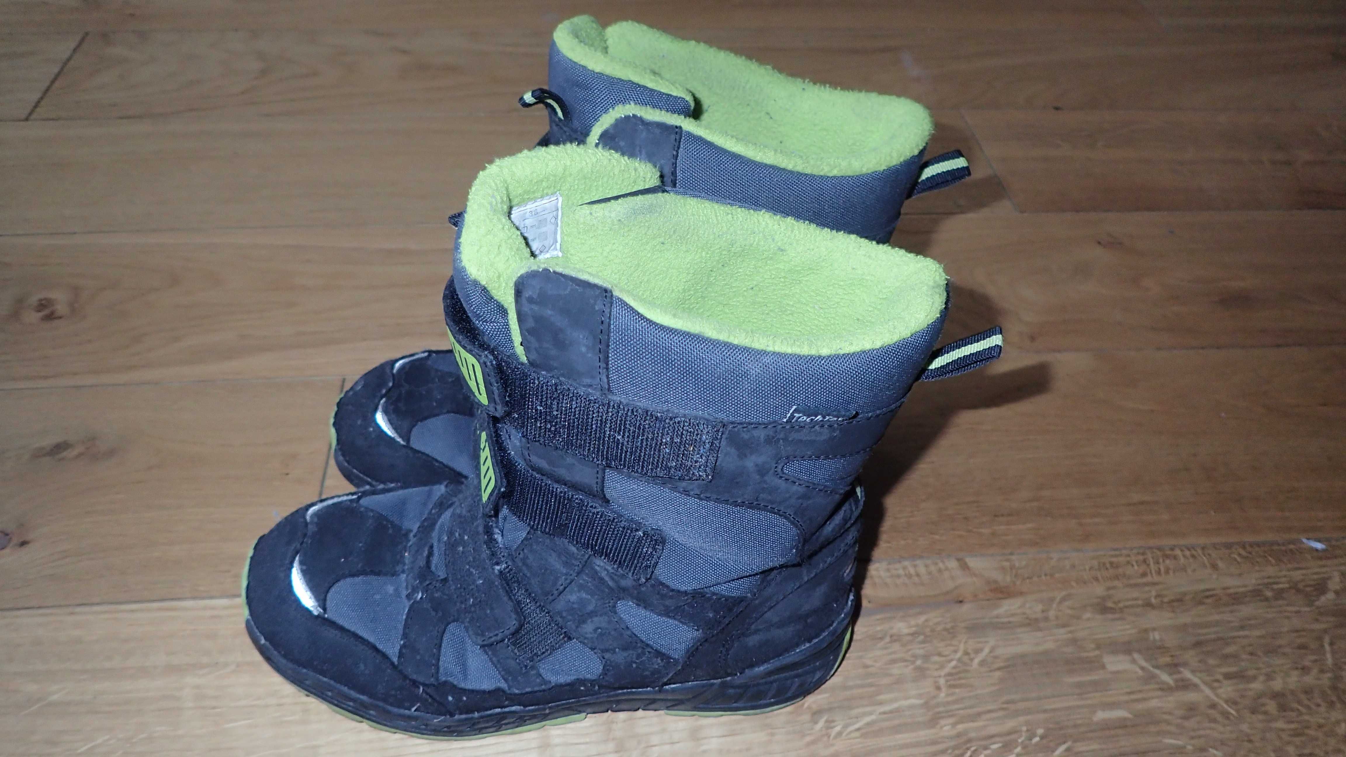 Buty zimowe chłopięce rozm. 36