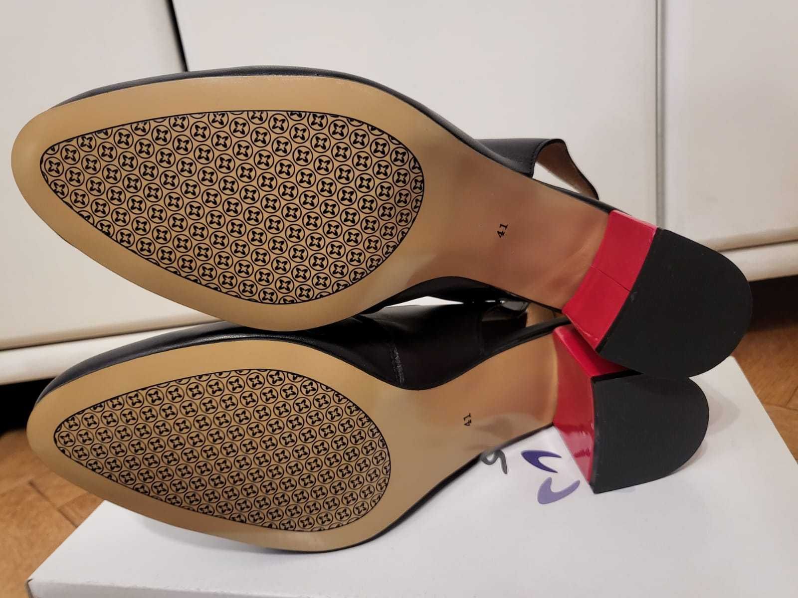 Nowe, eleganckie buty marki Maciejka w rozmiarze 41.