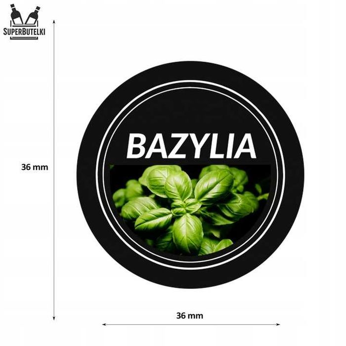 24 Słoiczki Na Przyprawy 120 ml Nabierak Etykiety 200 szt. Przyprawnik