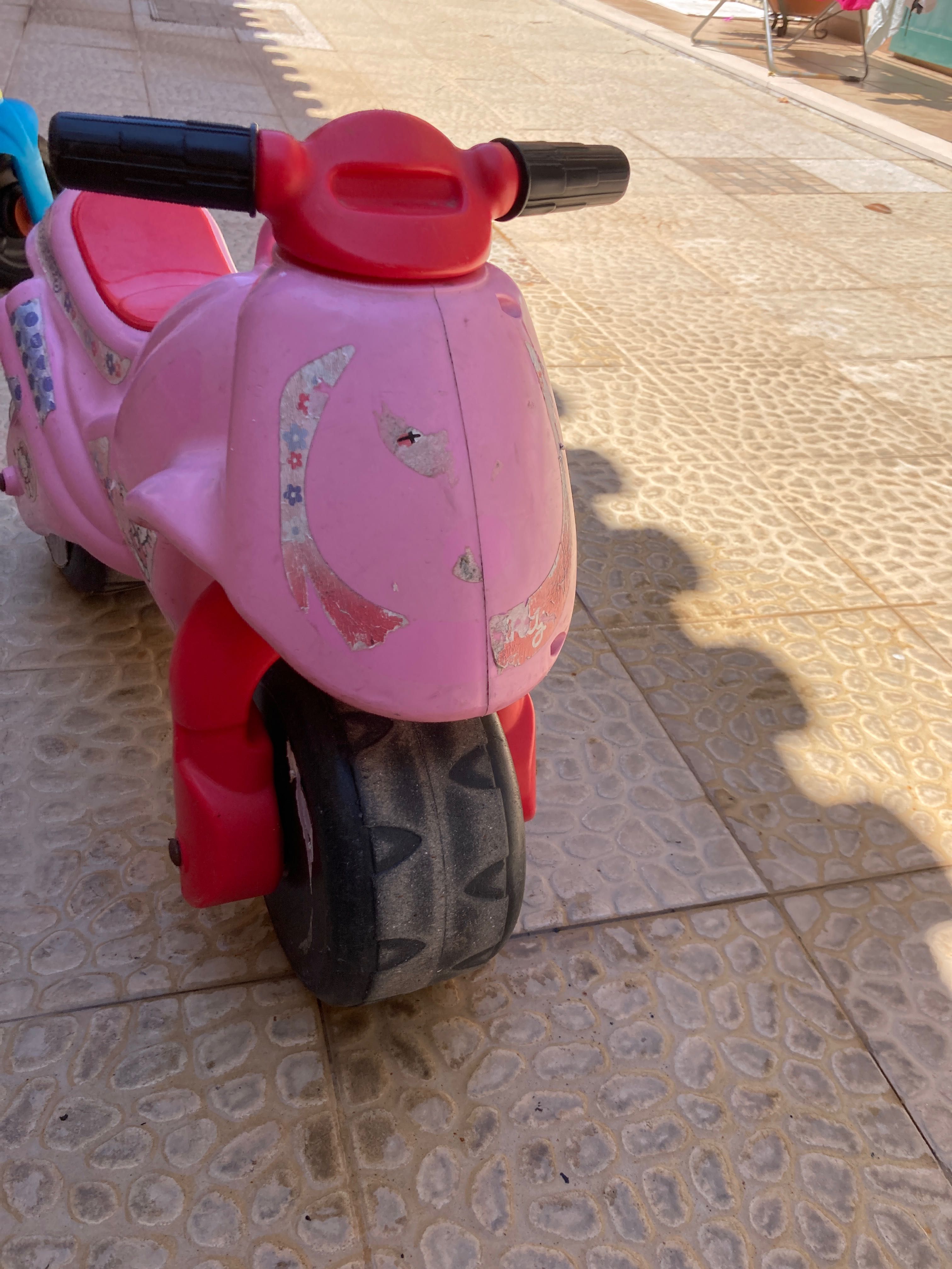 A minha primeira moto
