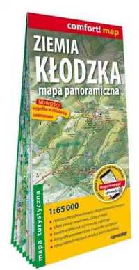 Comfort! map Ziemia kłodzka. Mapa panoramiczna - praca zbiorowa