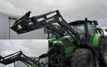 Ładowacz czołowy tur Stoll FZ 50Fendt Deutz Fahr New Holland Case