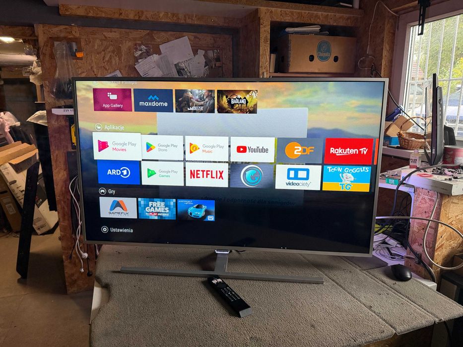 Telewizor TV Android Philips 50PFH6510 Led FHD DVBT2 50 Cal Ambilight