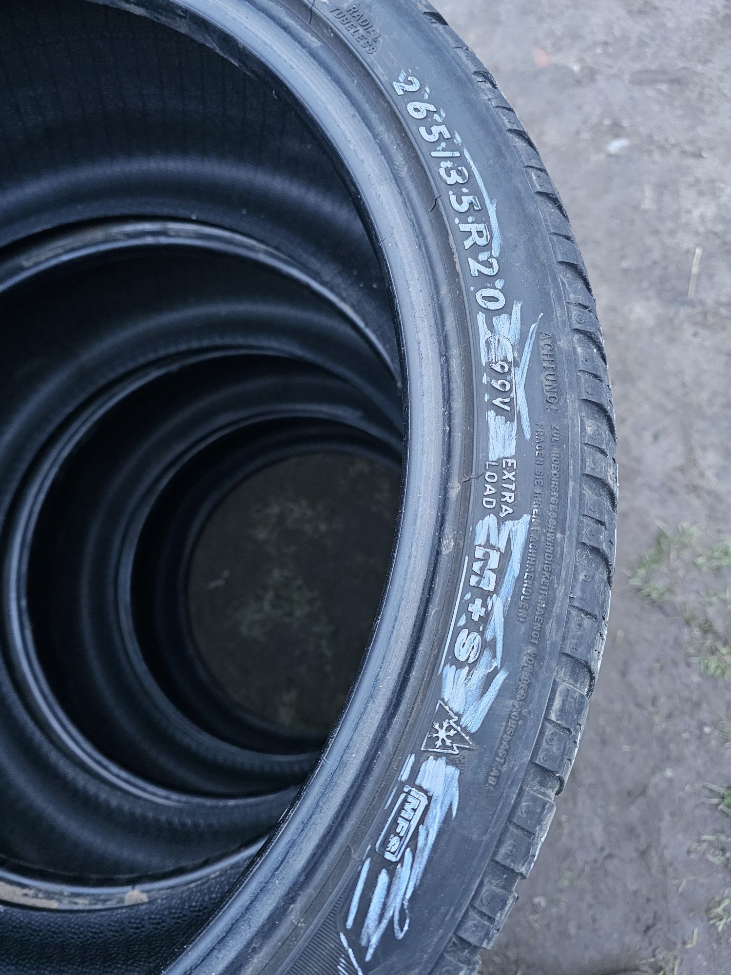 Opony zimowe Dunlop 265/35R20