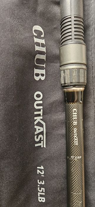 2 wędki karpiowe chub plus osprzęt zestaw wędkarski