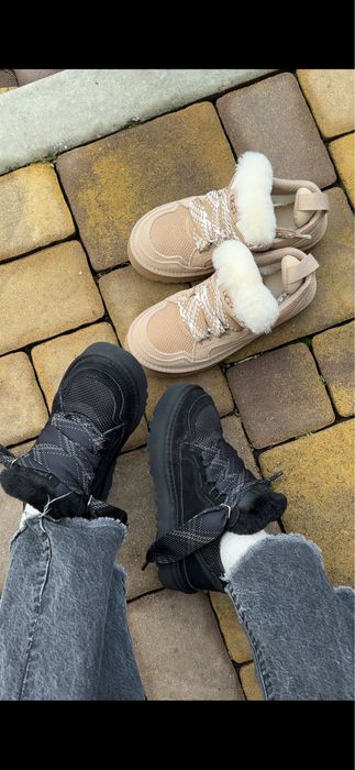Уггі lowmel ugg зимові уги чорні чоботи взуття зимові кросівки теплі