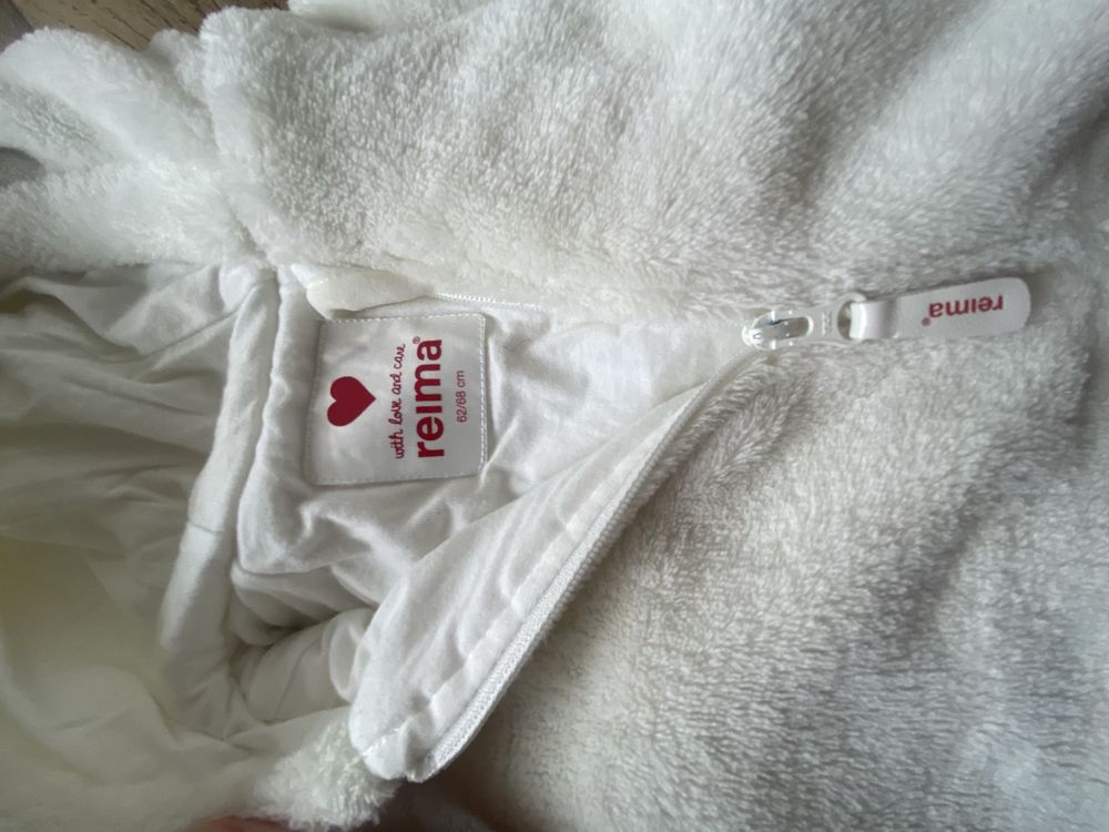 Pluszowy śpiworek- becik Reima rozm 68