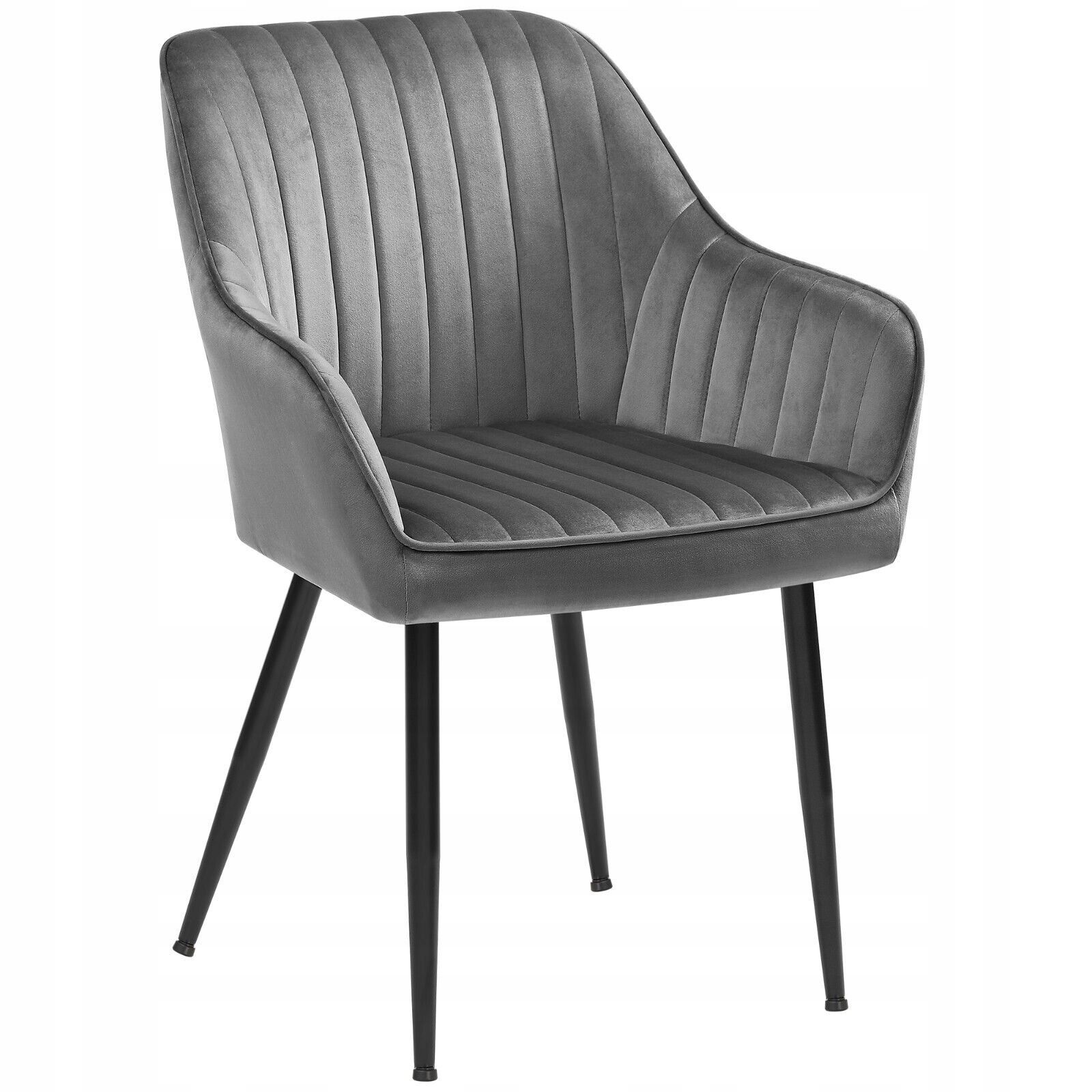 Fotel krzesło  nowoczesny , eleganckie tapicerowane welurowe aksamit